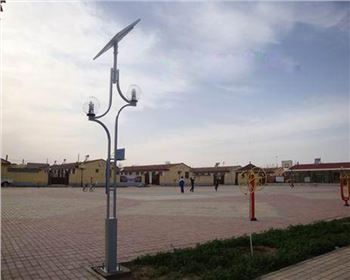 新農村太陽能庭院燈-寧夏中衛(wèi)市路燈照明工程