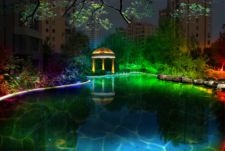 小區(qū)亮化 小區(qū)亮化