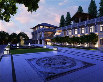 別墅亮化-小區(qū)樓體亮化