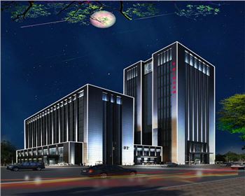 陜西西安中鐵第一勘察設計院樓體亮化工程