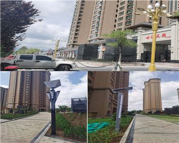 甘肅平?jīng)鲂率兰o(jì)集團(tuán)世紀(jì)花園庭院燈路、景觀路燈項(xiàng)目