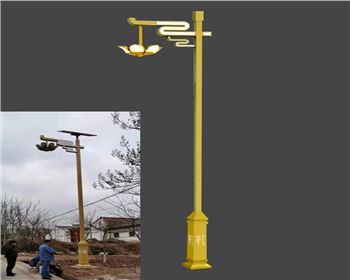 寶雞鳳翔美麗鄉(xiāng)村太陽(yáng)能路燈項(xiàng)目